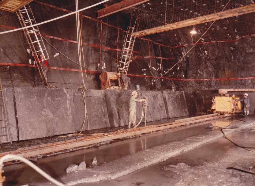 Le havage, méthode à baisser